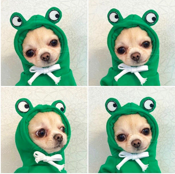 Hoodies Winter Warm Fleece Pet Clothing