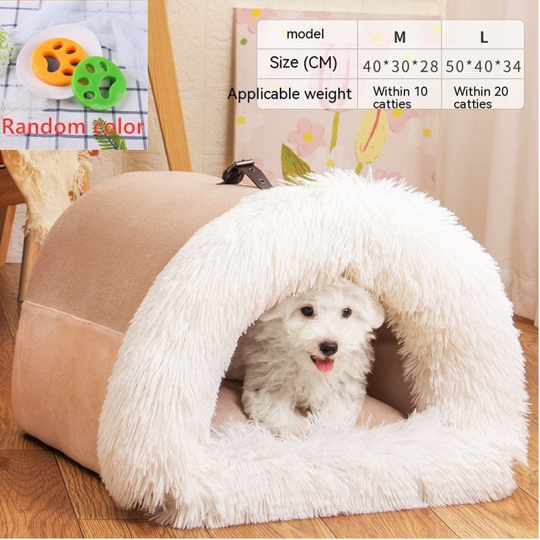 Portable Autumn And Winter Warm Dog Nest