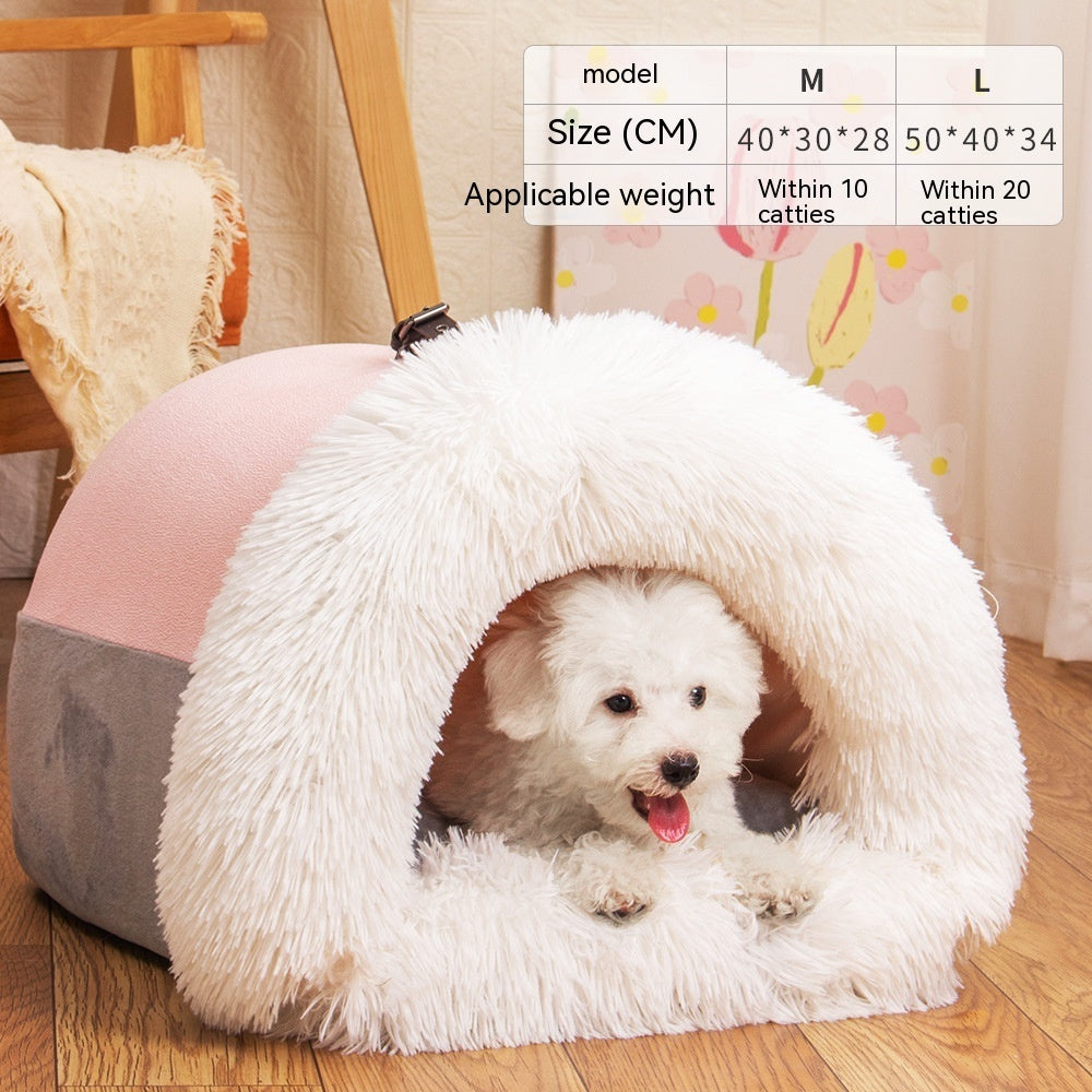 Portable Autumn And Winter Warm Dog Nest