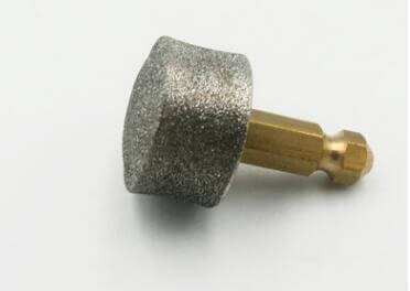 Pet nail grinder head attachment for painless nail trimming, designed for low vibration and noise.