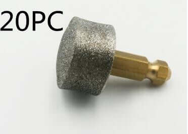 20PC diamond nail grinder bit for pet grooming, designed for a smooth and painless nail trimming experience.